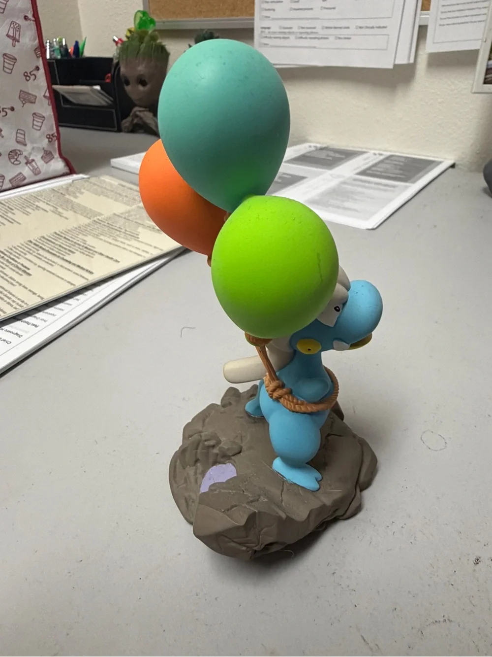 Pokemon Center Bagon Hopeful Figure Balloons 2023 Official Nintendo Pokémon